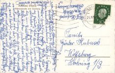 Altenau Oberharz, Hüttenstrasse mit Siedlung