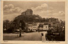 Greiz, Blick auf das obere Schloss