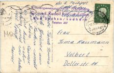 Bad Sachsa, Kindergenesungsheim Waneberg, Dr.med. Rudolf Köbrich