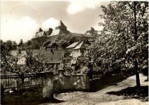 Augustusburg im Erzgeb., Blick zum Schloss