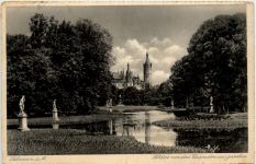 Schwerin, Schloss von den Cascaden aus