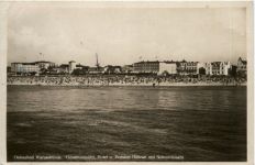 Warnemünde, Gesamtansicht Hotel Hübner und Nebenhäusern