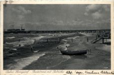 Seebad Heringsdorf, Badestrand mit Seebrücke