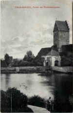 Dinkelsbühl, Partie am Rothenburgertor