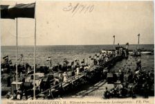Seebad Brunshaupten, während des Strandfestes an der Landungsbrücke