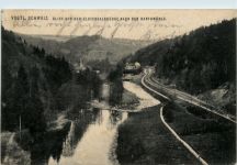 Blick von der Elstertalbrücke nach der Barthmühle, Vogtl. Schweiz
