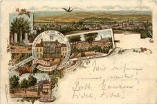Hartelyk gegroet uit Vaals - Hotel Geller - Litho