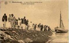Blankenberghe - La retour d une excursion en mer