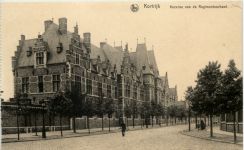 Kortrijk - Kazerne van de Regimentsschool