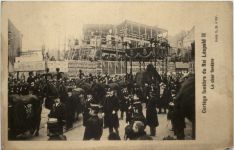 Cortege funebre du Roi Leopold II