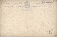 Bruxelles - Exposition 1910