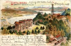 Zürich Uetliberg - Litho