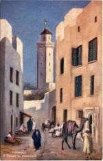Morocco - A street in Mogador - Tucks