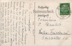 Künstlerkarte Ad. Hoffmann - Pinguine