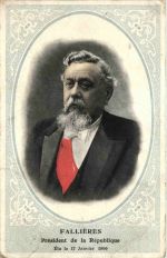 Fallieres - President de la Republique - France