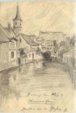 Erfurt - handgemalt