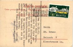 Zürich - Die ersten Briefmarken der Schweiz - Litho