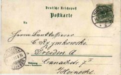 Gruss aus Hannover - Litho