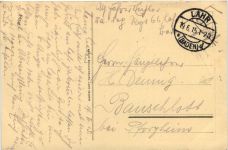 Lahr in Baden - Infanteriekasernen - Feldpost