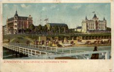 Zinnowitz - Strandhotel und Schwabes Hotel