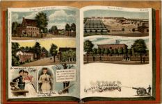 Gruss vom Schiessplatz Jüterbog - Litho