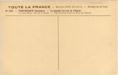 Fontarabie - La grande rue vue de l Eglise