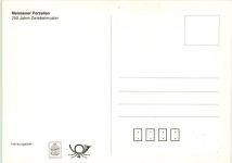 DDR Maximumkarte - Meissner Porzellan