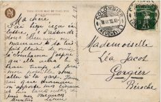 Künstlerkarte Sowerby - Kind mit Hund