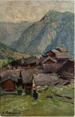 Künstlerkarte Filippo Franzoni - Pro Juventute