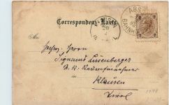 Gruss aus Absdorf - Litho