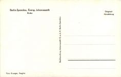 Berlin-Spandau, Ev. Johannesstift, Kirche