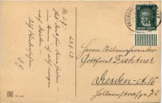 Freiberg, Donatsturm, Durchblick zur Donatsgasse