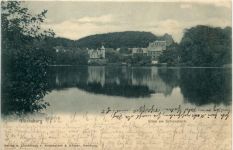 Glücksburg, Villen am Schlossteich