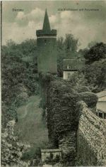 Bernau, Alte Stadtmauer mit Pulverturm
