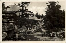 Unterkunftshaus auf dem Dreisessel