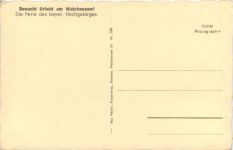 Urfeld am Walchensee mit Hotel Post u. Jäger am See