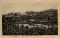 Harzgerode, blick auf die Stadt v. Dimmelsgarten