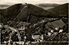 Bad Lauterberg i. Harz, St. Benno-Stift mit Blick zum Hausberg