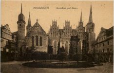Merseburg, Schlosshof mit Dom