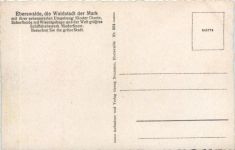 Eberswalde, Wasserfall am Weidendamm