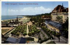 Seebad Heringsdorf, Kurplatz u. Seebrücken-Eingang