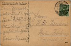 Seebad Zinnowitz, Friedenauer Verein für Ferienkolonien