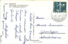 Adelboden, Hörnliweg mit Grosslohner und Tschingelochtighorn