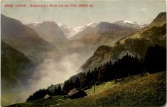 Linthal, Braunwald, Blick auf den Tödi