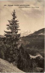 Leysin, Paysage Alpestre pres de Leysin