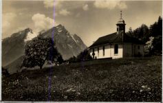 Kirchlein Obbürgen mit Pilatus