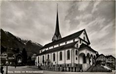 Stans, Kirche mit Winkelrieddenkmal