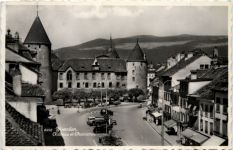 Yverdon, Chateau et Chasseron