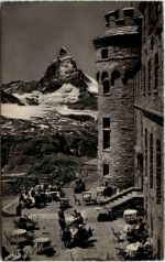 Hotel Gornergrat mit Matterhorn