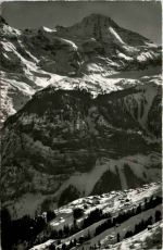 Gimmelwald bei Mürren, Lauterbr. Breithorn